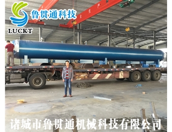 Large electric heated water vulcanization tank